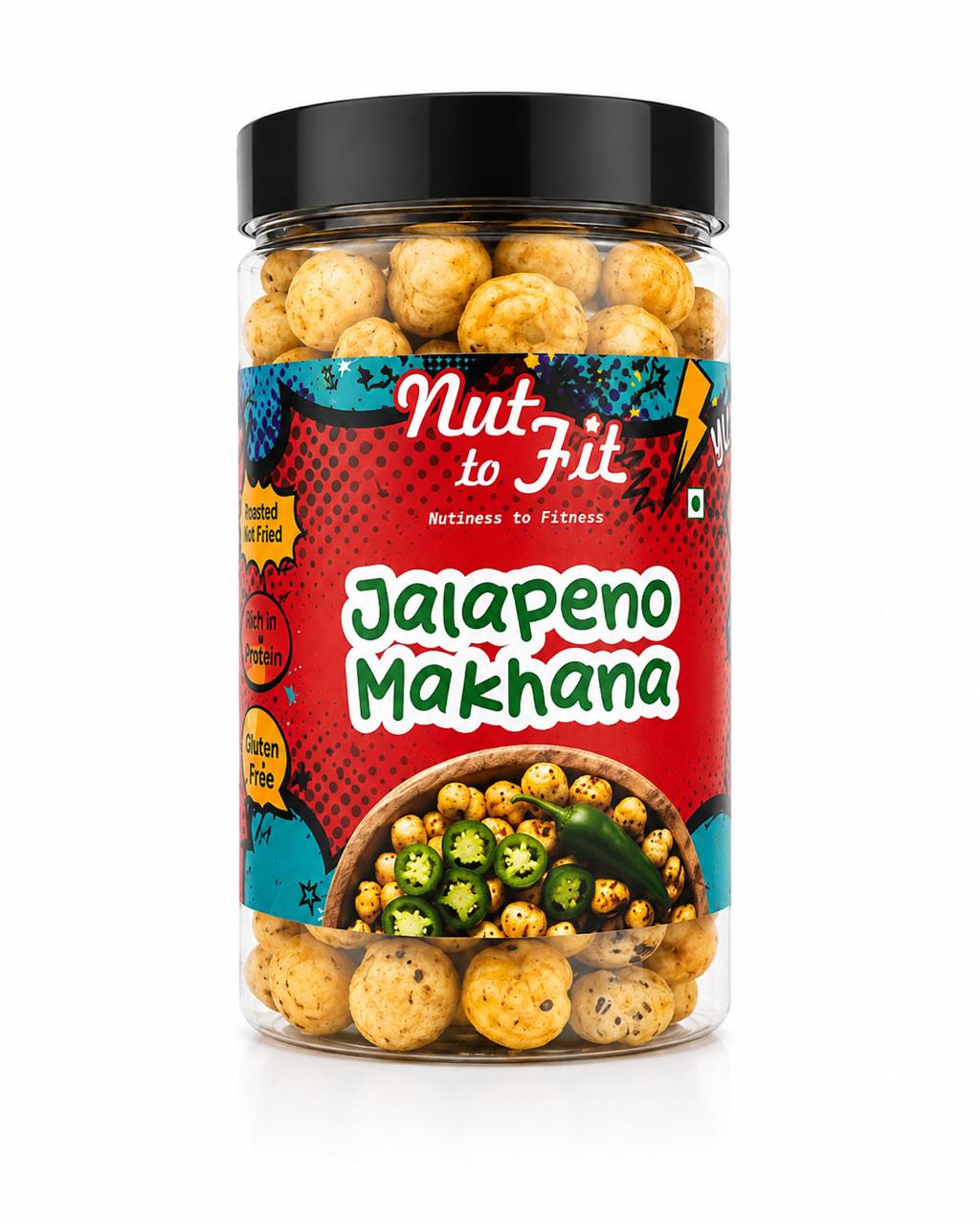 Jalapeño makhana packaging