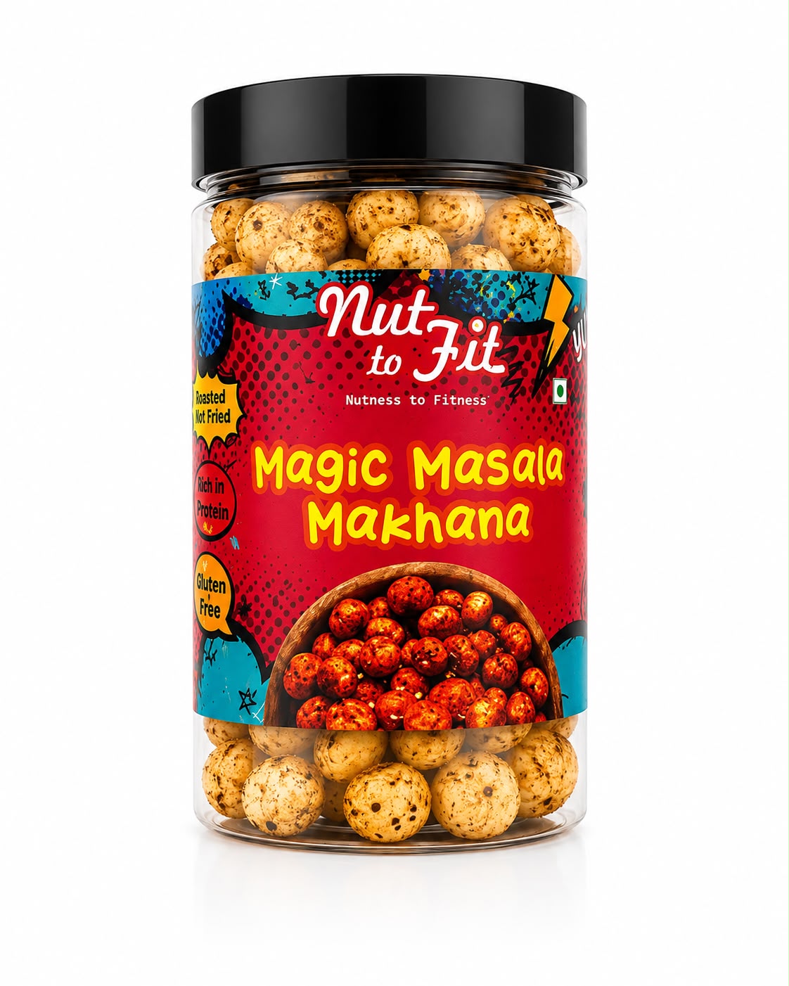 Magic Masala makhana packaging